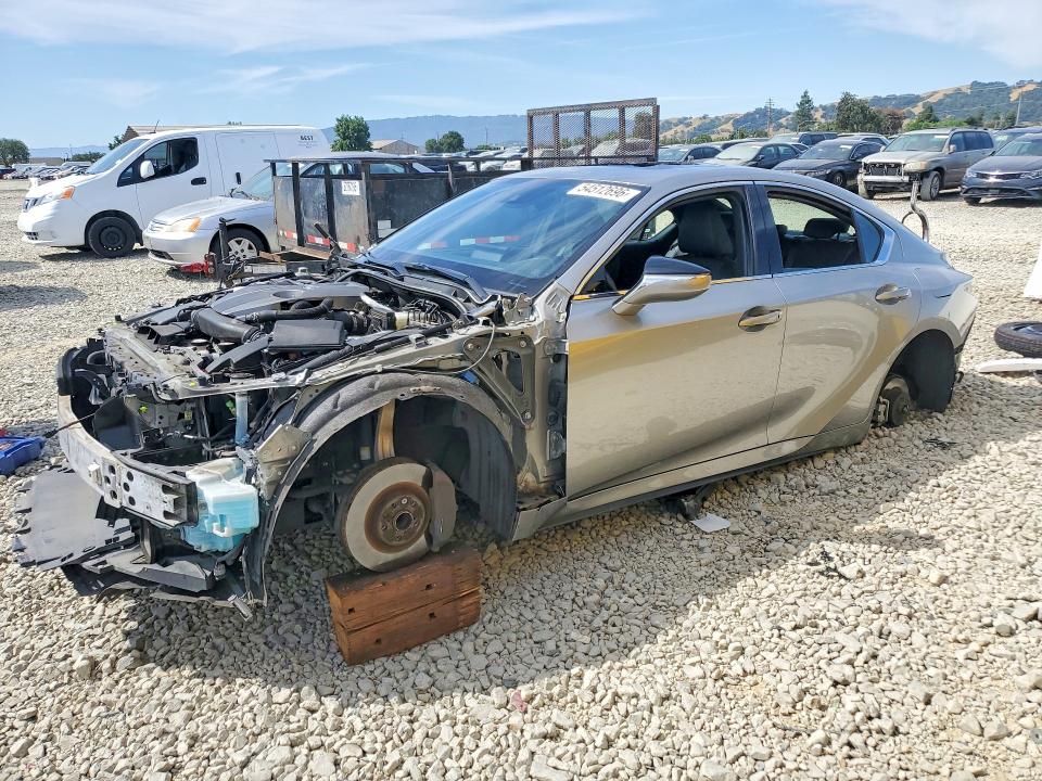 2021 Lexus Is მანქანა იყიდება აუქციონზე, vin: JTHCA1D25M5109668, აუქციონის ნომერი: 54512696
