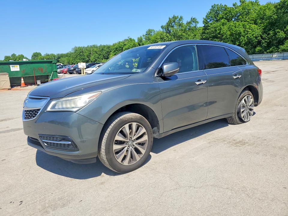 Auction sale of the 2014 Acura Mdx, vin: 5FRYD4H47EB011459, lot number: 55195186