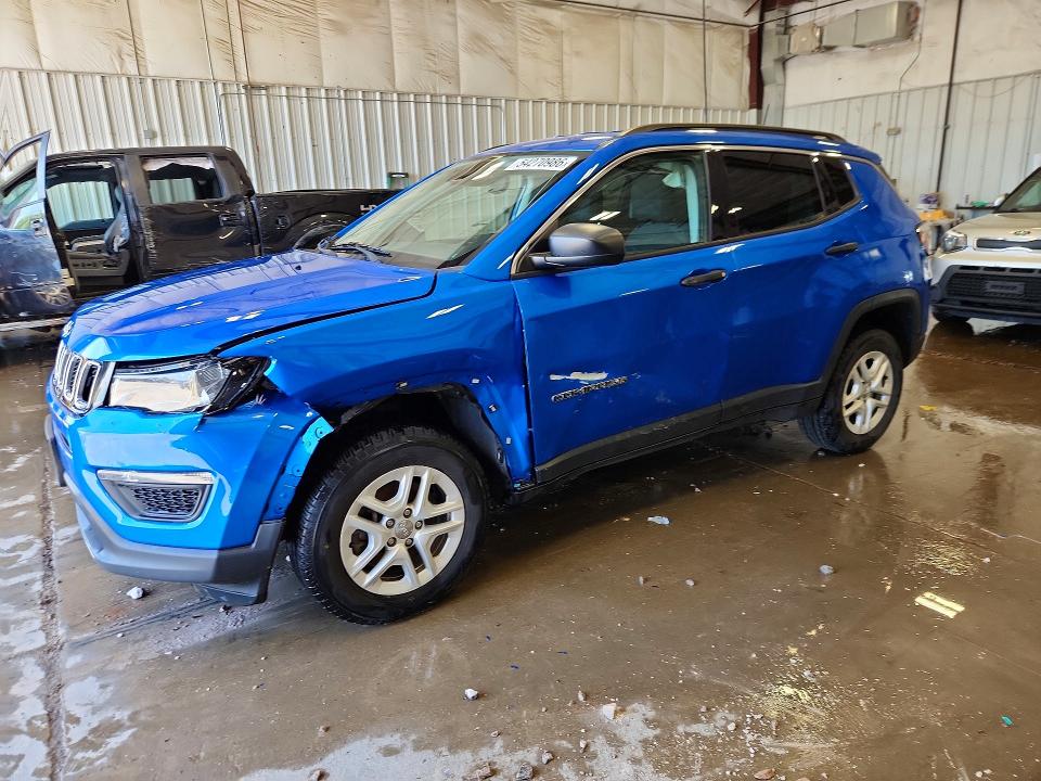 Aukcja sprzedaży 2019 Jeep Compass, vin: 3C4NJDAB0KT601828, numer aukcji: 54270986