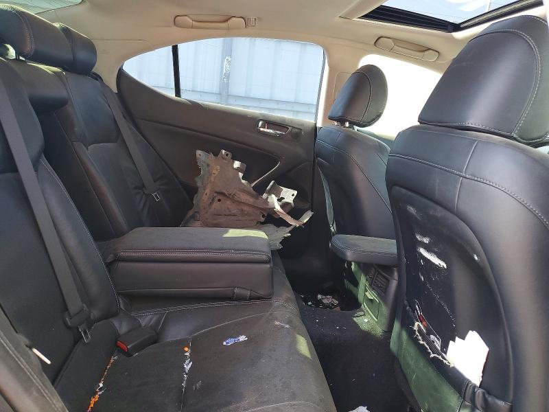 53707076 :رقم المزاد ، JTHBF5C22B2101838 vin ، 2011 Lexus Is مزاد بيع