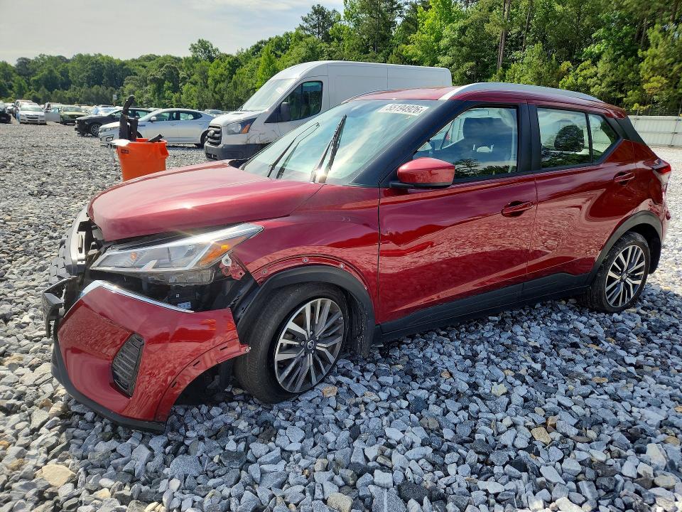 2021 Nissan Kicks მანქანა იყიდება აუქციონზე, vin: 3N1CP5CV1ML523083, აუქციონის ნომერი: 55194926