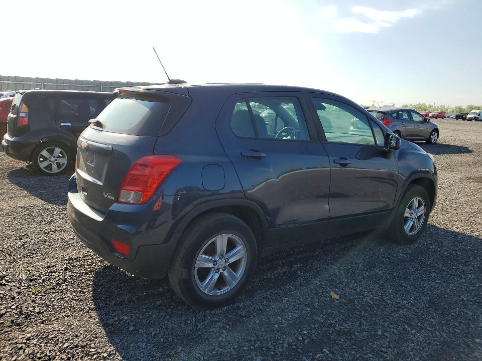 53641276 :رقم المزاد ، 3GNCJNSB8JL171208 vin ، 2018 Chevrolet Trax مزاد بيع