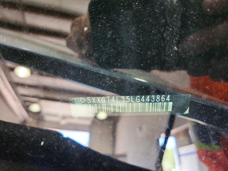 2020 Kia Optima მანქანა იყიდება აუქციონზე, vin: 5XXGT4L35LG443864, აუქციონის ნომერი: 53302176