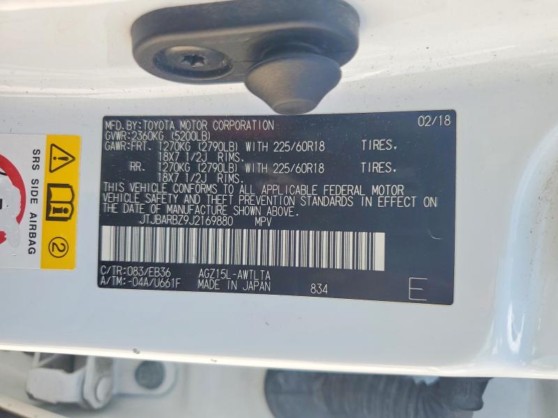 Продаж на аукціоні авто 2018 Lexus Nx 300, vin: JTJBARBZ9J2169880, номер лоту: 53378086