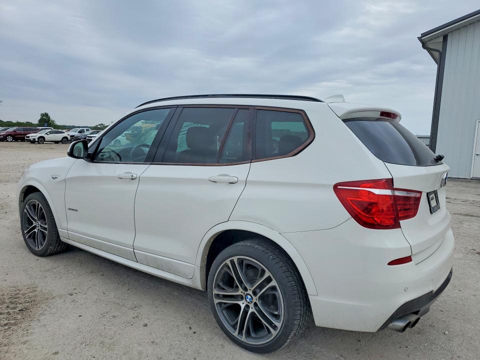 2016 Bmw X3 მანქანა იყიდება აუქციონზე, vin: 5UXWX9C53G0D78309, აუქციონის ნომერი: 54313406