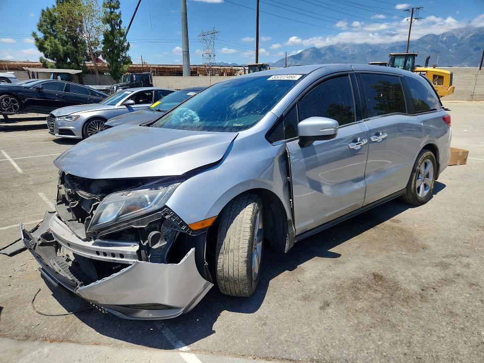 55222466 :رقم المزاد ، 5FNRL6H50LB072615 vin ، 2020 Honda Odyssey مزاد بيع
