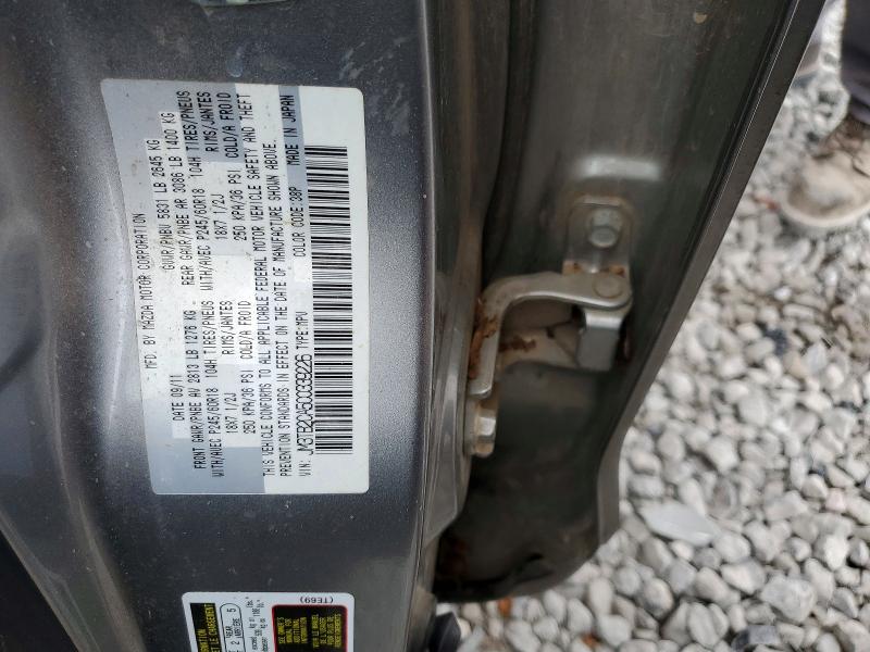 Aukcja sprzedaży 2012 Mazda Cx-9, vin: JM3TB2CA5C0339226, numer aukcji: 54226796