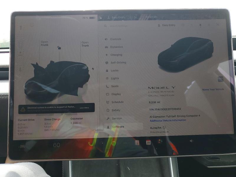 Продажа на аукционе авто 2026 Tesla Model Y, vin: 7SAYGDEE3TF516453, номер лота: 54264106