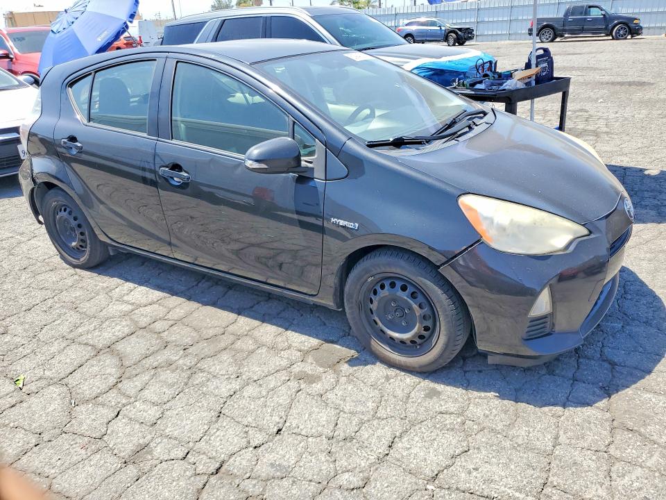 2012 Toyota Prius C მანქანა იყიდება აუქციონზე, vin: JTDKDTB34C1525132, აუქციონის ნომერი: 53943226