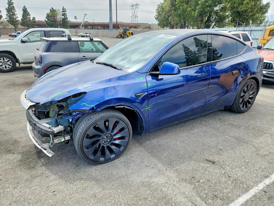 Aukcja sprzedaży 2022 Tesla Model Y, vin: 7SAYGDEF1NF485778, numer aukcji: 53966656