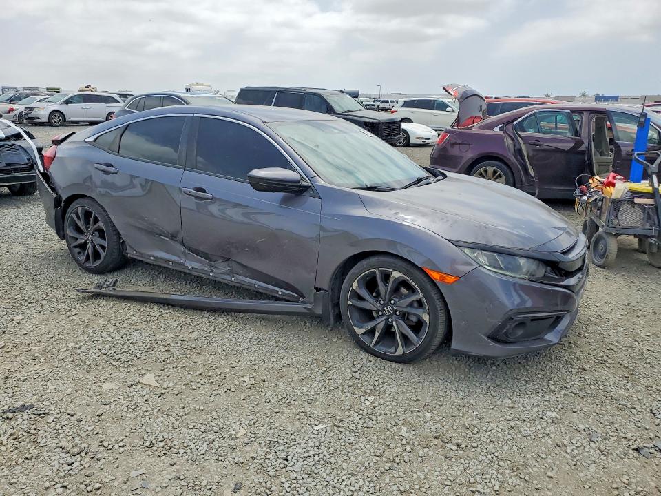 Продажа на аукционе авто 2019 Honda Civic, vin: 19XFC2F84KE004024, номер лота: 53921756