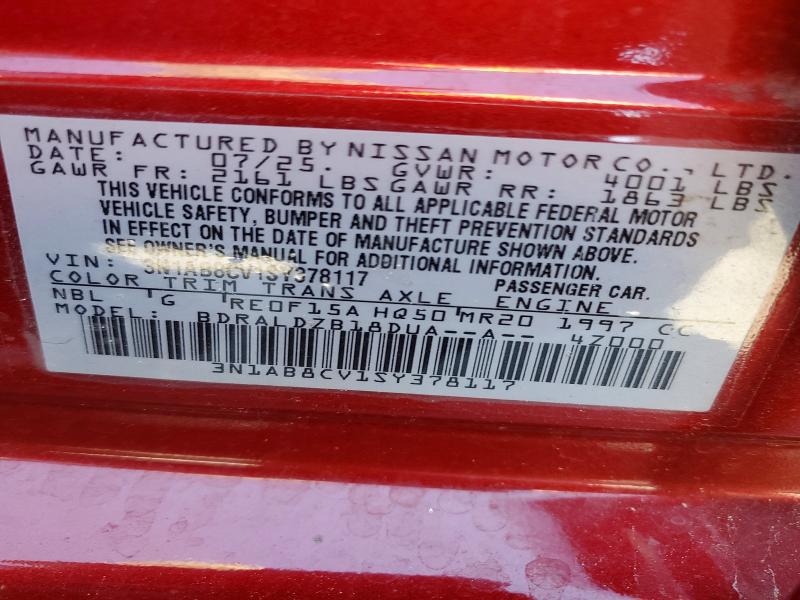 Aukcja sprzedaży 2025 Nissan Sentra, vin: 3N1AB8CV1SY378117, numer aukcji: 53656786