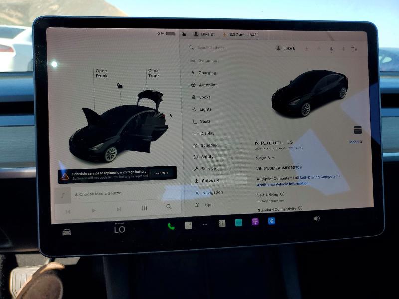 Продаж на аукціоні авто 2021 Tesla Model 3, vin: 5YJ3E1EA0MF990709, номер лоту: 52185136