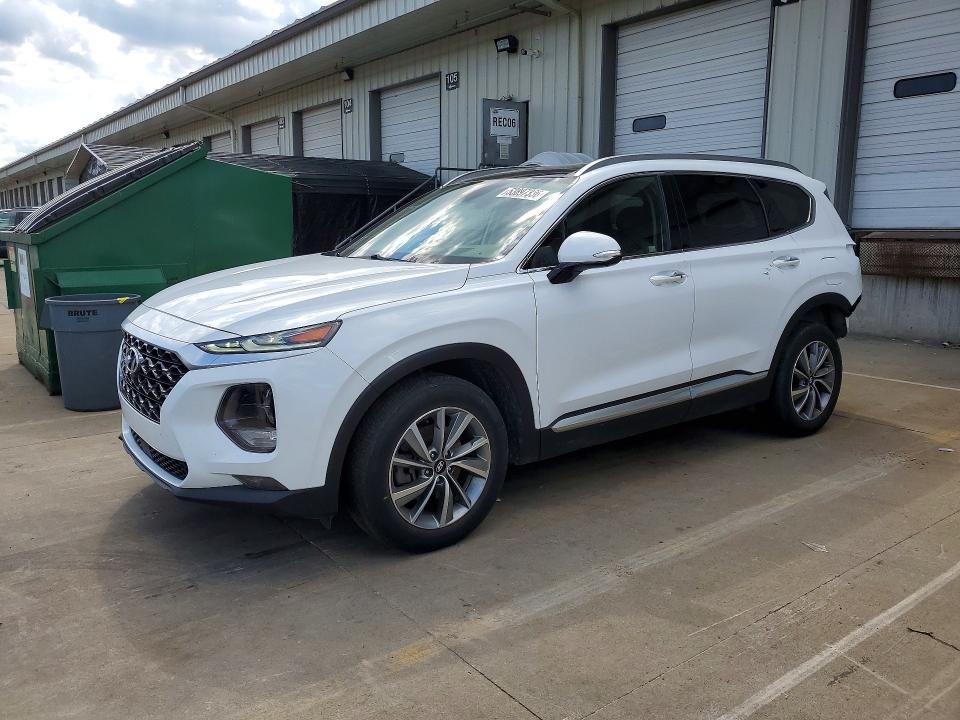 53897336 :رقم المزاد ، 5NMS5CAD4KH071377 vin ، 2019 Hyundai Santa Fe مزاد بيع