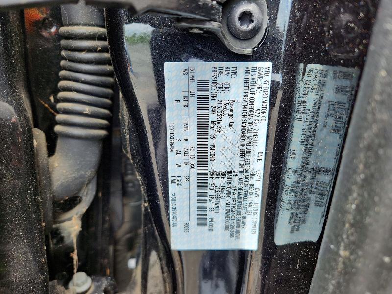 2012 Ford Focus მანქანა იყიდება აუქციონზე, vin: 1FAHP3K21CL125368, აუქციონის ნომერი: 55110306
