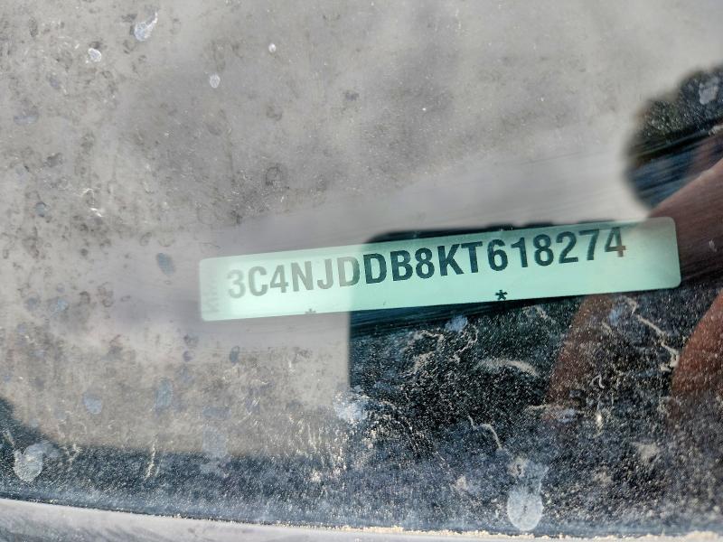 54109986 :رقم المزاد ، 3C4NJDDB8KT618274 vin ، 2019 Jeep Compass مزاد بيع