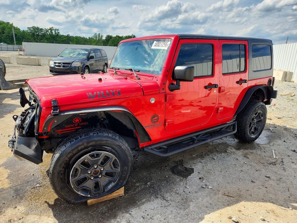 Продажа на аукционе авто 2016 Jeep Wrangler Unlimited, vin: 1C4BJWDGXGL265002, номер лота: 52027296