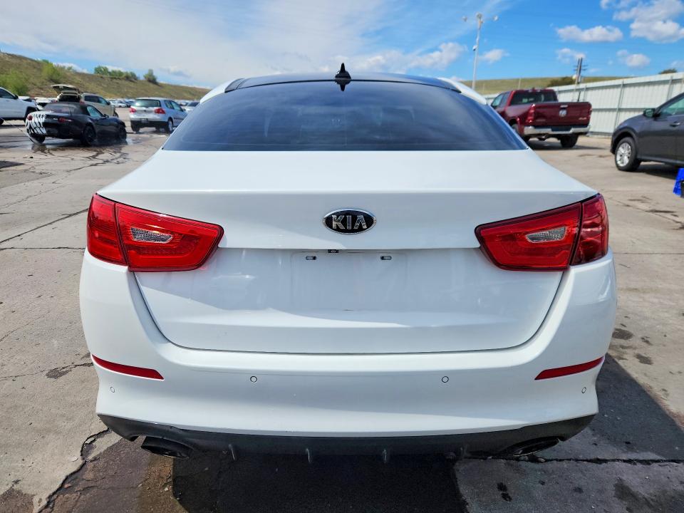 2014 Kia Optima მანქანა იყიდება აუქციონზე, vin: 5XXGR4A61EG334266, აუქციონის ნომერი: 54516066