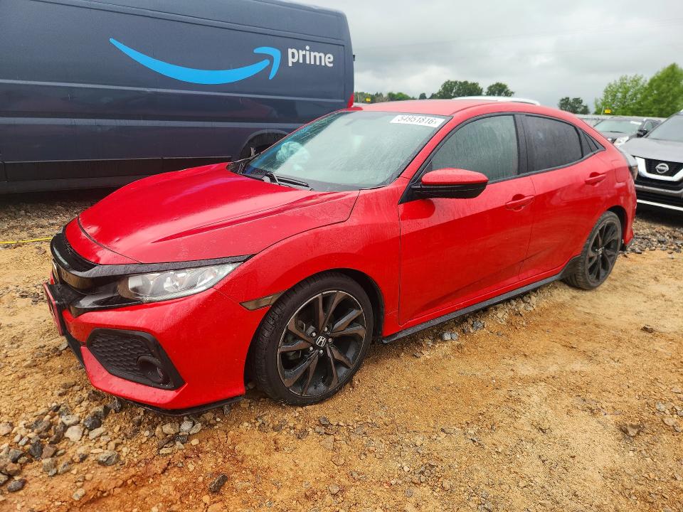 Продажа на аукционе авто 2017 Honda Civic, vin: SHHFK7H41HU217184, номер лота: 54951816