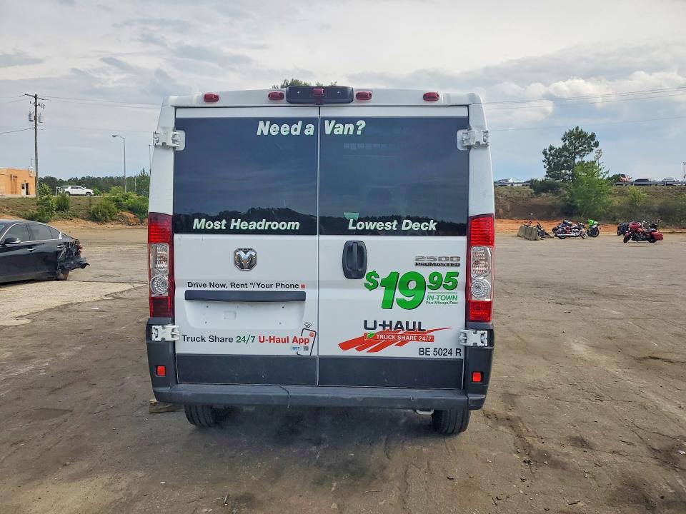 53199156 :رقم المزاد ، 3C6LRVVG7SE524432 vin ، 2025 Ram Promaster 2500 مزاد بيع