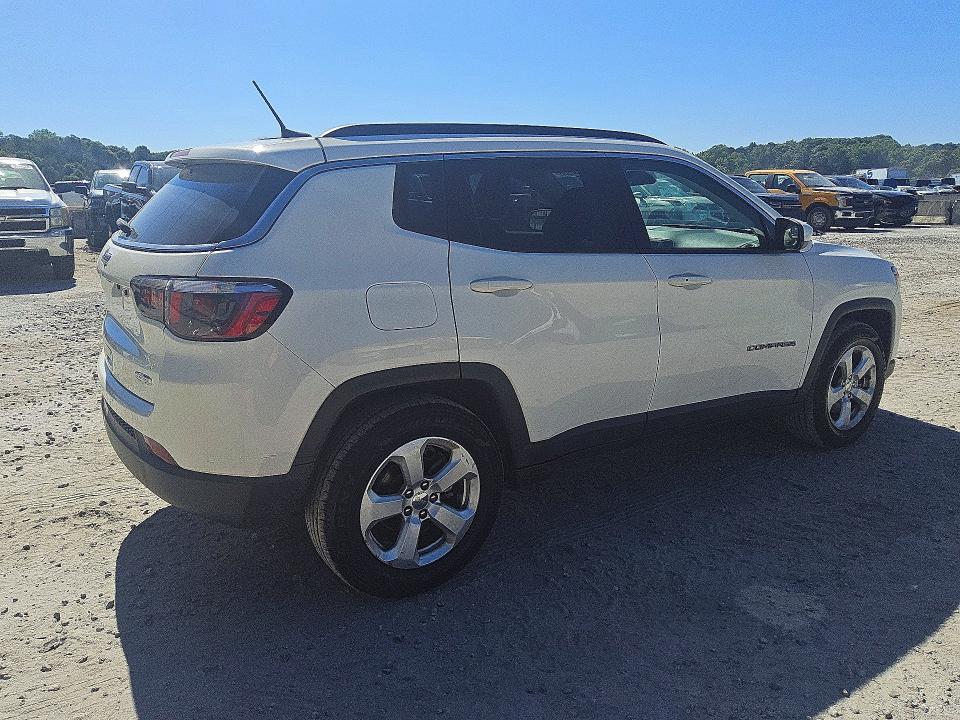 2018 Jeep Compass მანქანა იყიდება აუქციონზე, vin: 3C4NJCBB2JT301800, აუქციონის ნომერი: 53011806