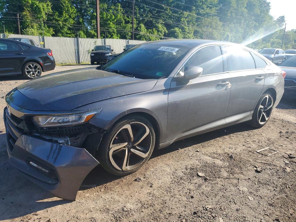 55189166 :رقم المزاد ، 1HGCV1F3XJA250770 vin ، 2018 Honda Accord مزاد بيع