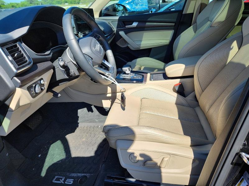 2022 Audi Q5 მანქანა იყიდება აუქციონზე, vin: WA1FAAFY7N2003929, აუქციონის ნომერი: 52870986