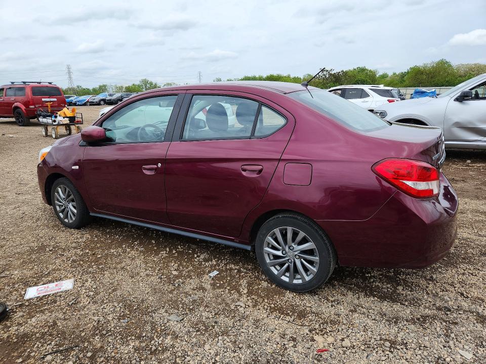 53941756 :رقم المزاد ، ML32F3FJ7KHF09313 vin ، 2019 Mitsubishi Mirage مزاد بيع