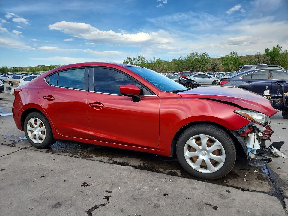 53583706 :رقم المزاد ، 3MZBM1U7XFM169844 vin ، 2015 Mazda 3 مزاد بيع