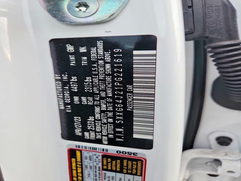 52224666 :رقم المزاد ، 5XXG64J21PG221619 vin ، 2023 Kia K5 مزاد بيع