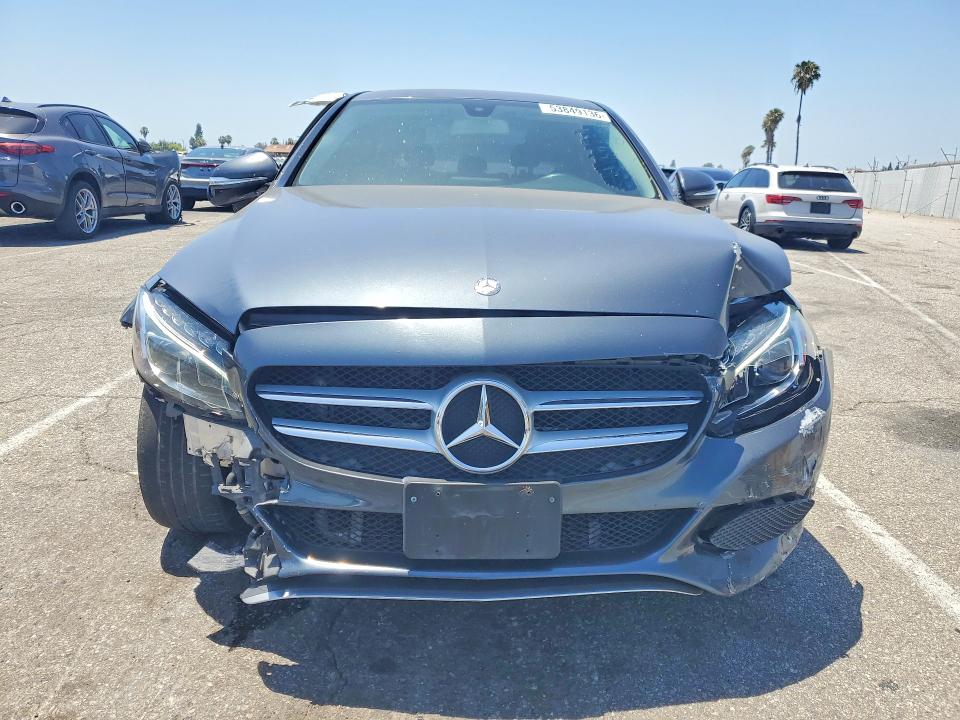 53849136 :رقم المزاد ، 55SWF4JB1FU054268 vin ، 2015 Mercedes-benz C مزاد بيع