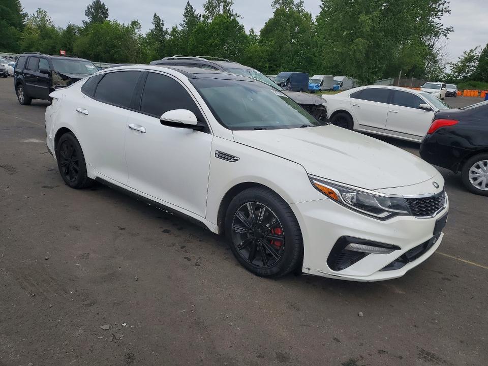 2019 Kia Optima მანქანა იყიდება აუქციონზე, vin: 5XXGU4L14KG356211, აუქციონის ნომერი: 52100626