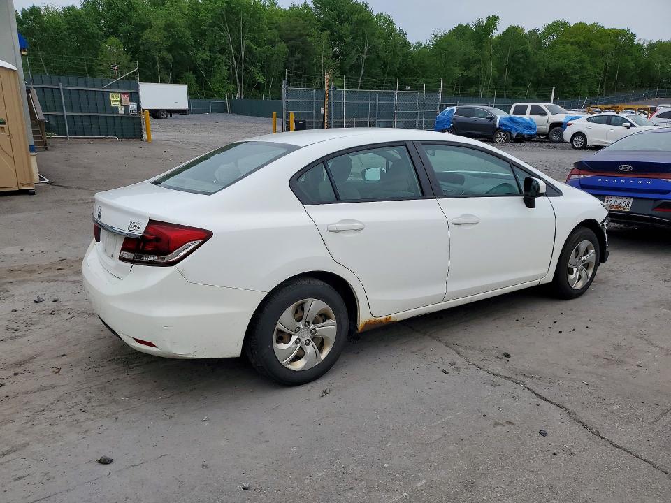 Auction sale of the 2015 Honda Civic, vin: 19XFB2F59FE701638, lot number: 54003166
