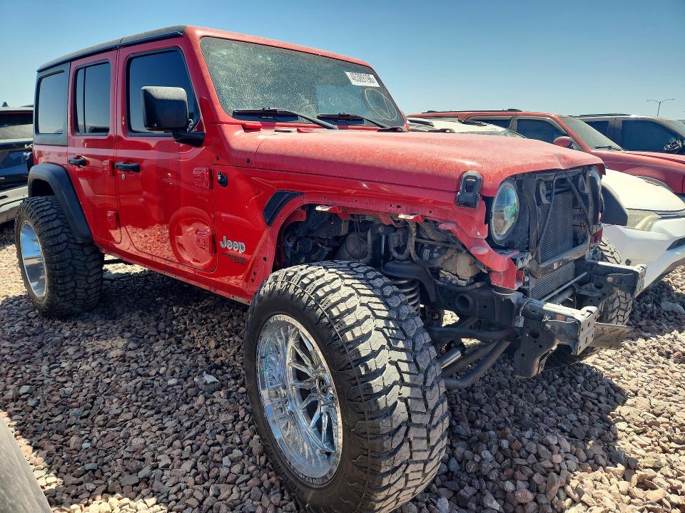 2018 Jeep Wrangler Unlimited მანქანა იყიდება აუქციონზე, vin: 1C4HJXDG5JW201097, აუქციონის ნომერი: 46389196