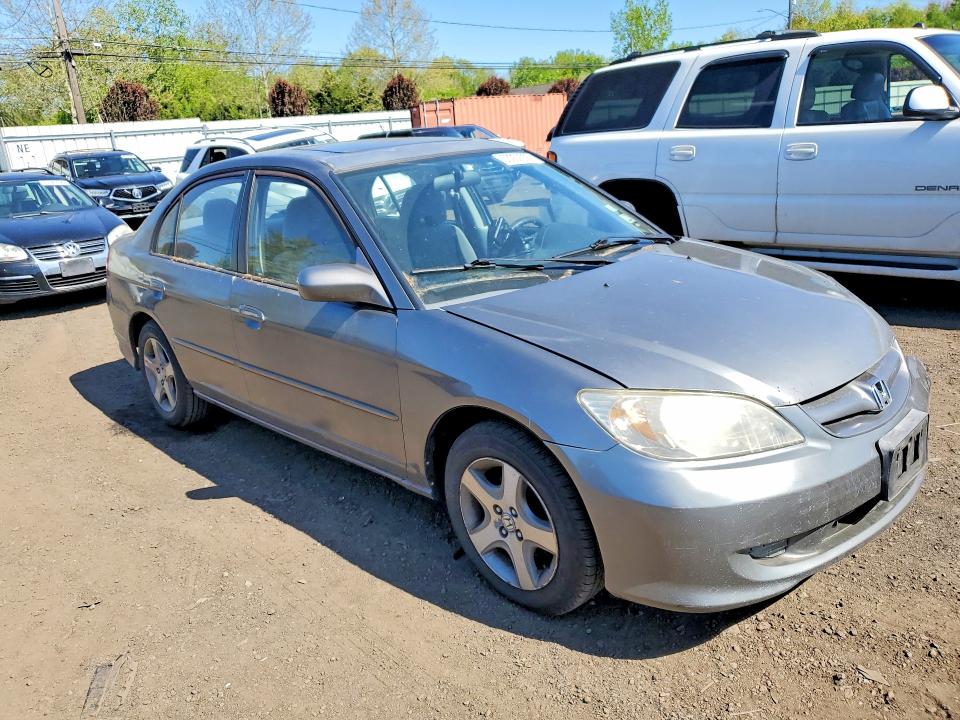 53252936 :رقم المزاد ، 2HGES25744H612433 vin ، 2004 Honda Civic مزاد بيع