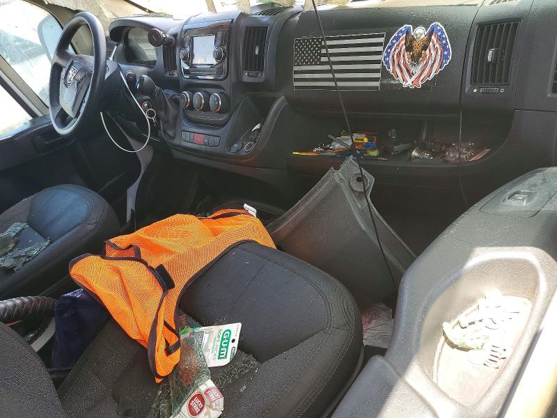 53377946 :رقم المزاد ، 3C7WRVFG4KE564913 vin ، 2019 Ram Promaster 3500 مزاد بيع