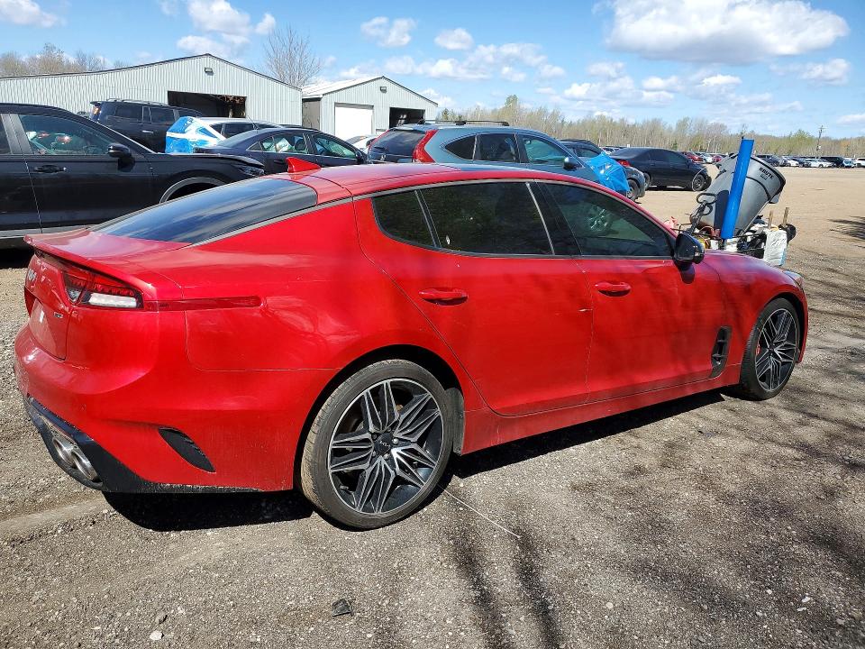 52943456 :رقم المزاد ، KNAE55LC2P6132417 vin ، 2023 Kia Stinger مزاد بيع
