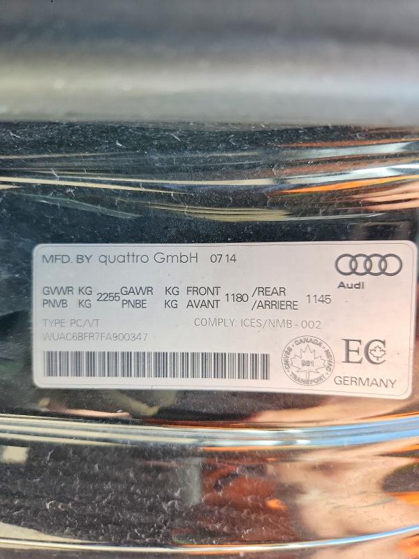 Aukcja sprzedaży 2015 Audi Rs5, vin: WUAC6BFR7FA900347, numer aukcji: 53108636