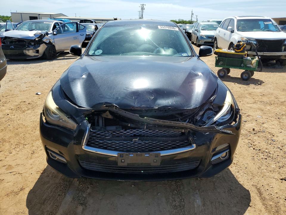 55376946 :رقم المزاد ، JN1BV7AP1EM691203 vin ، 2014 Infiniti Q50 مزاد بيع