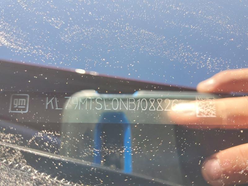 53256316 :رقم المزاد ، KL79MTSL0NB108826 vin ، 2022 Chevrolet Trailblazer مزاد بيع