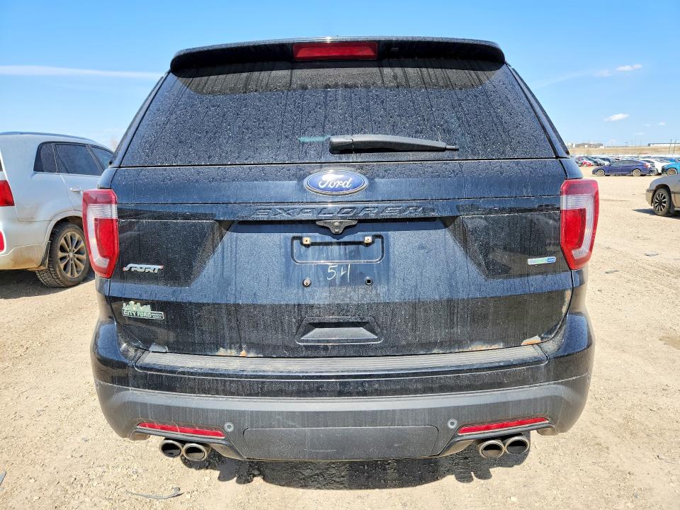 52117906 :رقم المزاد ، 1FM5K8GTXJGA86307 vin ، 2018 Ford Explorer مزاد بيع