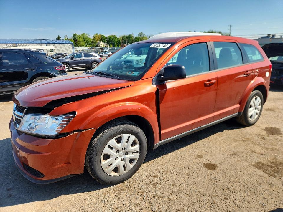 2014 Dodge Journey მანქანა იყიდება აუქციონზე, vin: 3C4PDCAB0ET133940, აუქციონის ნომერი: 52357446