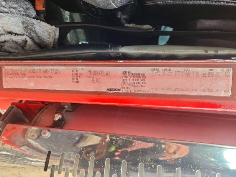 2002 Freightliner Fld120 მანქანა იყიდება აუქციონზე, vin: 1FUJAHCG72LG28854, აუქციონის ნომერი: 54696416