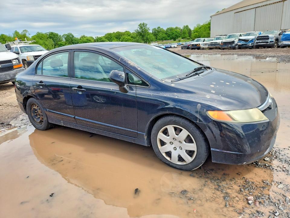 2007 Honda Civic მანქანა იყიდება აუქციონზე, vin: 1HGFA16527L054037, აუქციონის ნომერი: 54705176