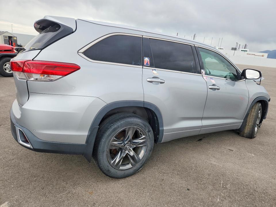 Продаж на аукціоні авто 2018 Toyota Highlander, vin: 5TDDZRFH7JS809020, номер лоту: 54789836