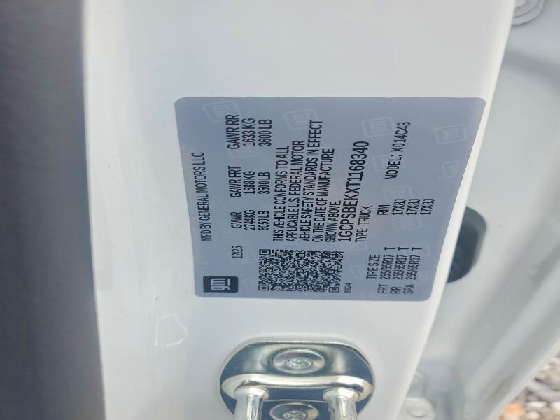 Aukcja sprzedaży 2026 Chevrolet Colorado, vin: 1GCPSBEKXT1168340, numer aukcji: 70614936