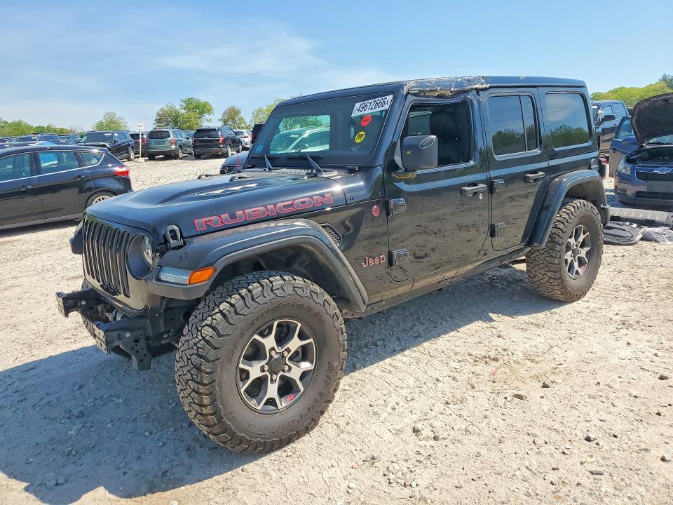 49612666 :رقم المزاد ، 1C4HJXFNXMW581053 vin ، 2021 Jeep Wrangler Unlimited مزاد بيع