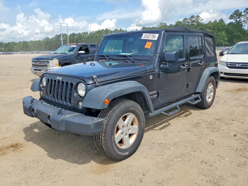 Продажа на аукционе авто 2018 Jeep Wrangler Unlimited, vin: 1C4BJWDG9JL861502, номер лота: 53422786