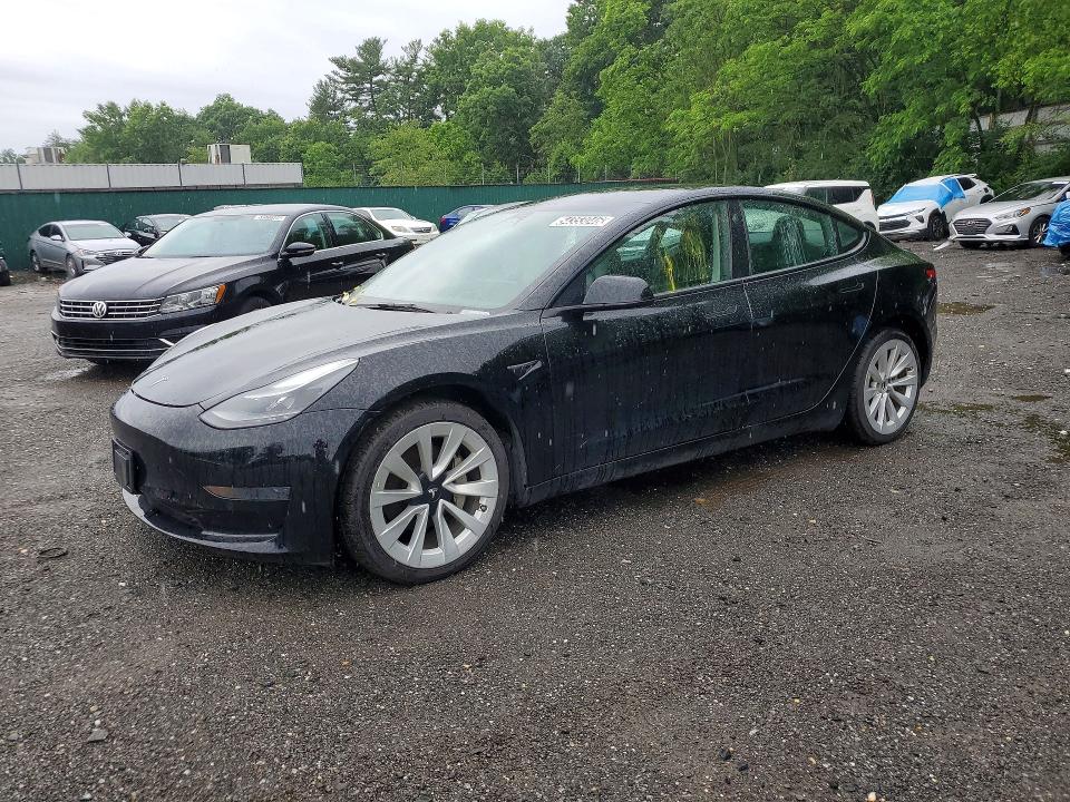 Продажа на аукционе авто 2022 Tesla Model 3, vin: 5YJ3E1EA2NF286061, номер лота: 54353046
