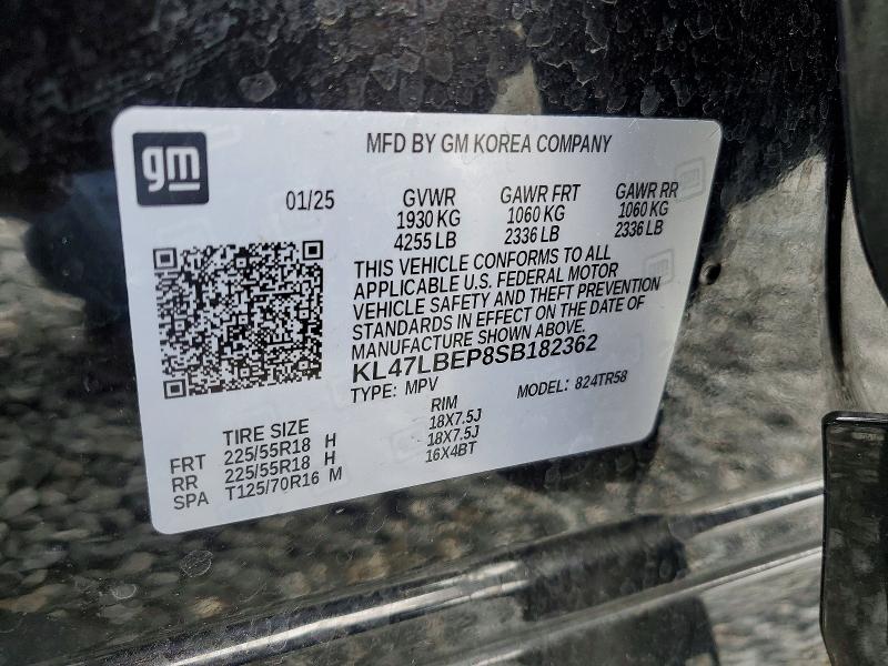 Продаж на аукціоні авто 2025 Buick Envista, vin: KL47LBEP8SB182362, номер лоту: 54023166
